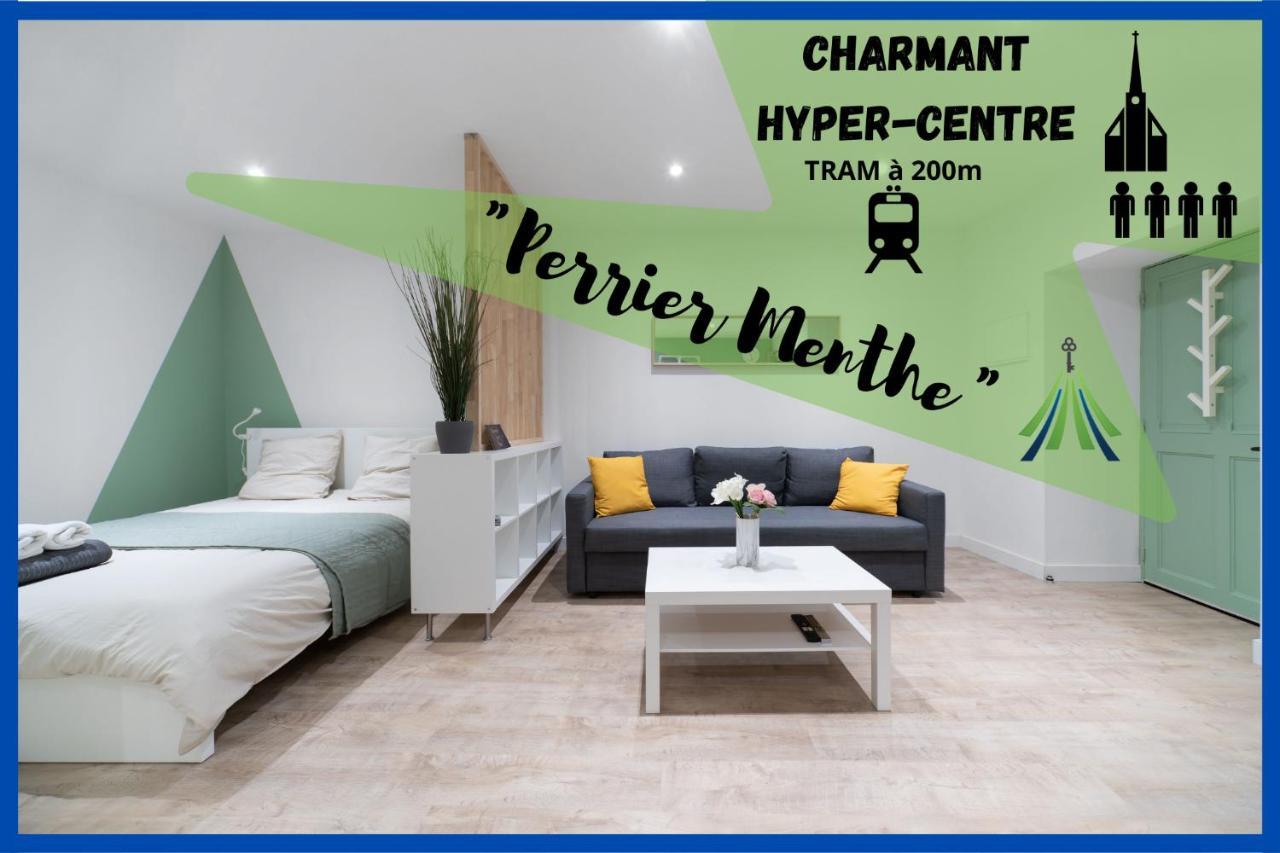 克莱蒙费朗※Perrier Menthe※ Hyper-Centre Et Tranquillite公寓 外观 照片